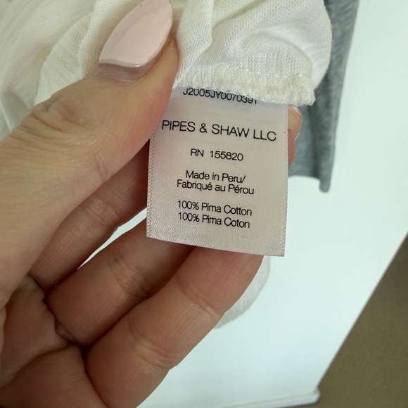 Veronica Beard Mason Baseball Tee Size M - Picture 7 of 8